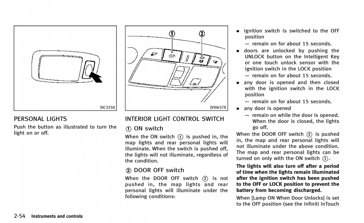 Infiniti Q50 owners manual / page 129