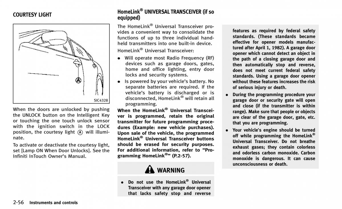 Infiniti Q50 owners manual / page 131