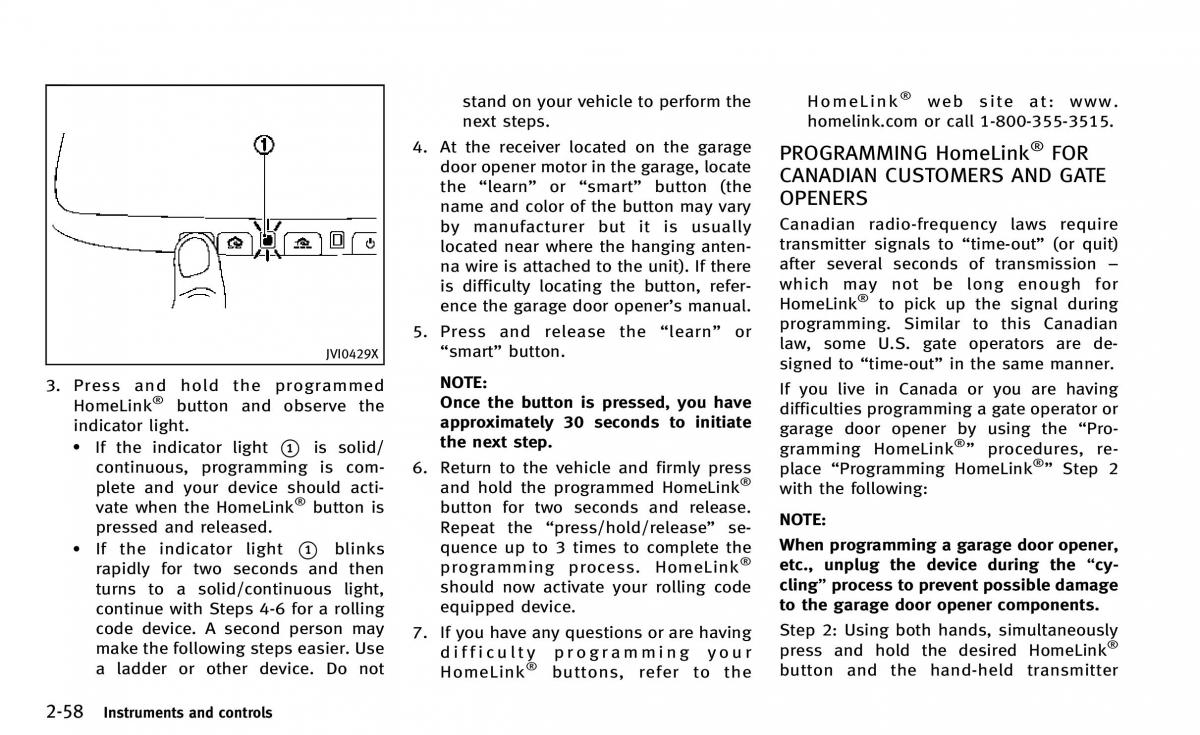 Infiniti Q50 owners manual / page 133