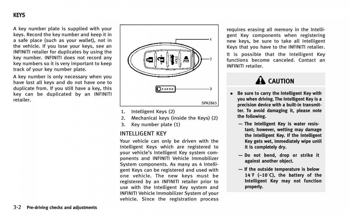 Infiniti Q50 owners manual / page 137