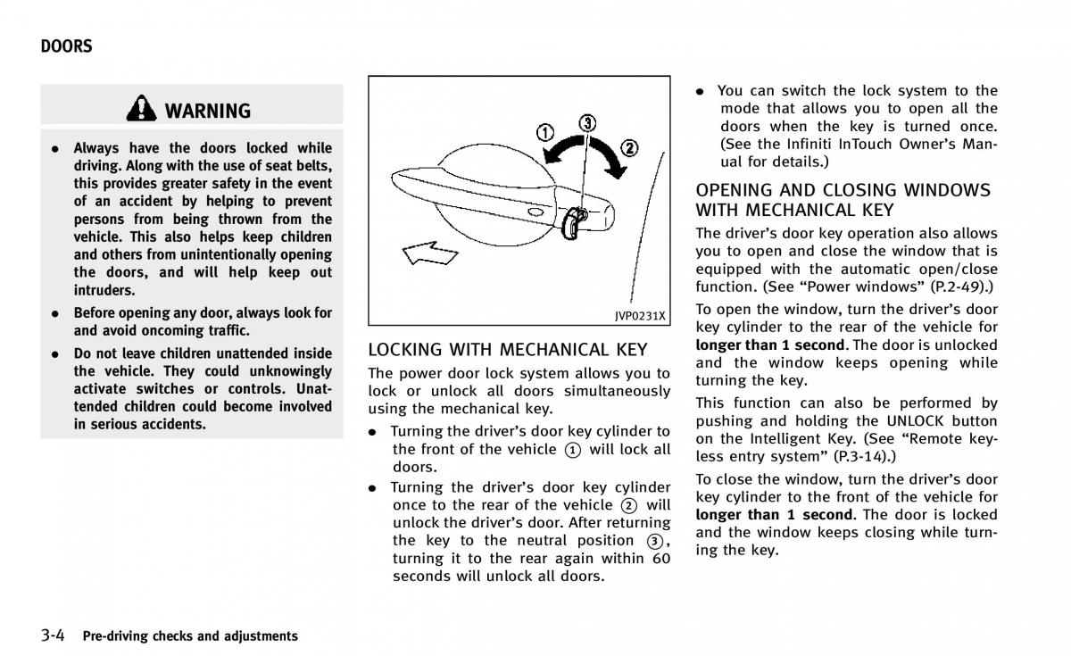 Infiniti Q50 owners manual / page 139