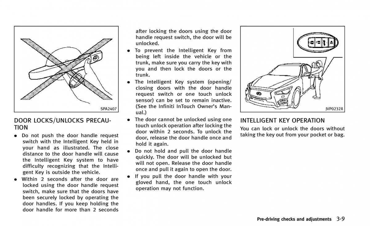 Infiniti Q50 owners manual / page 144