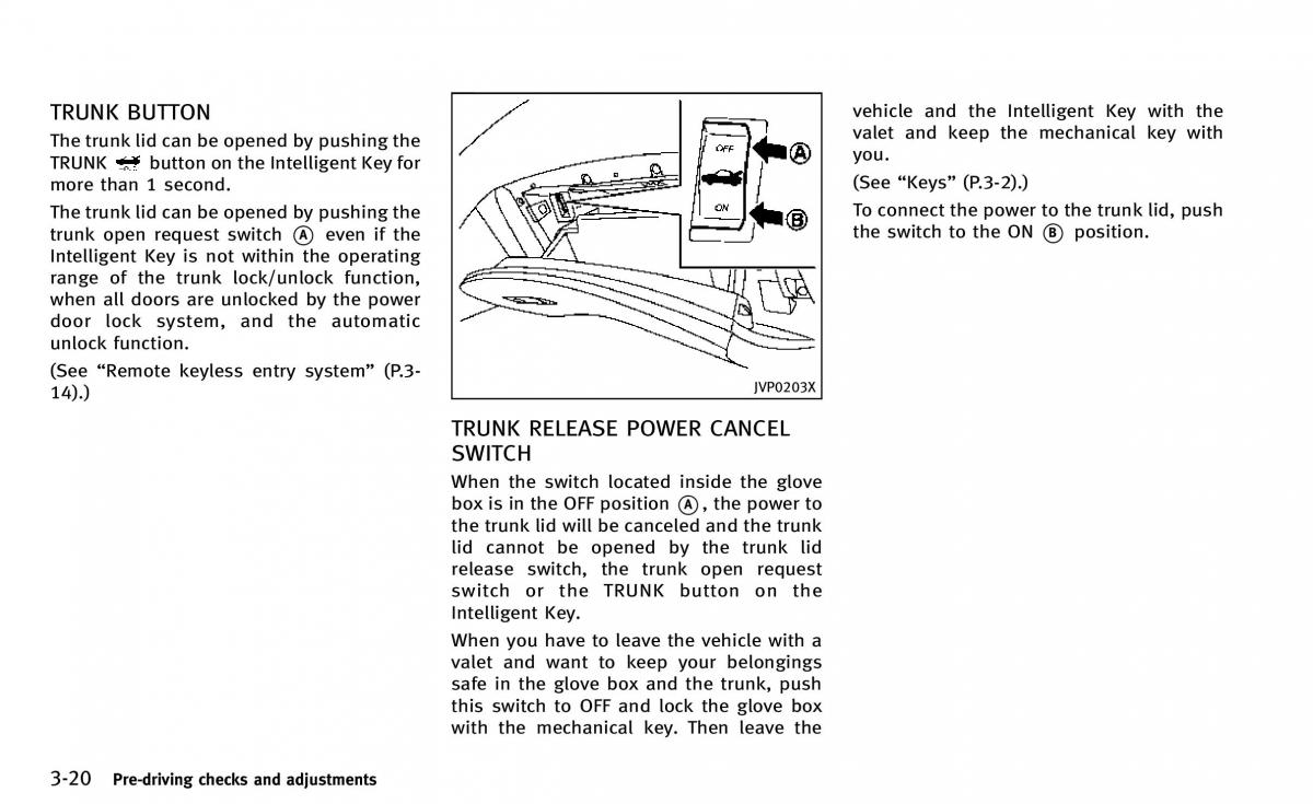 Infiniti Q50 owners manual / page 155