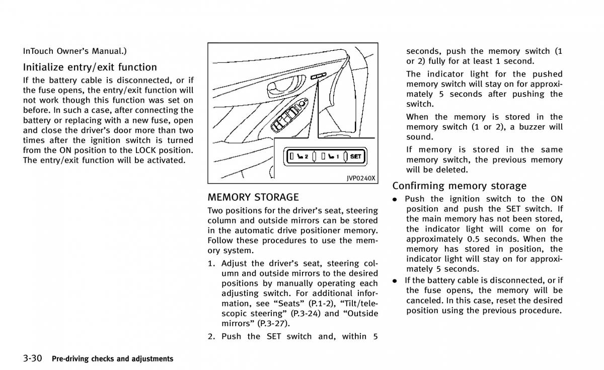 Infiniti Q50 owners manual / page 165