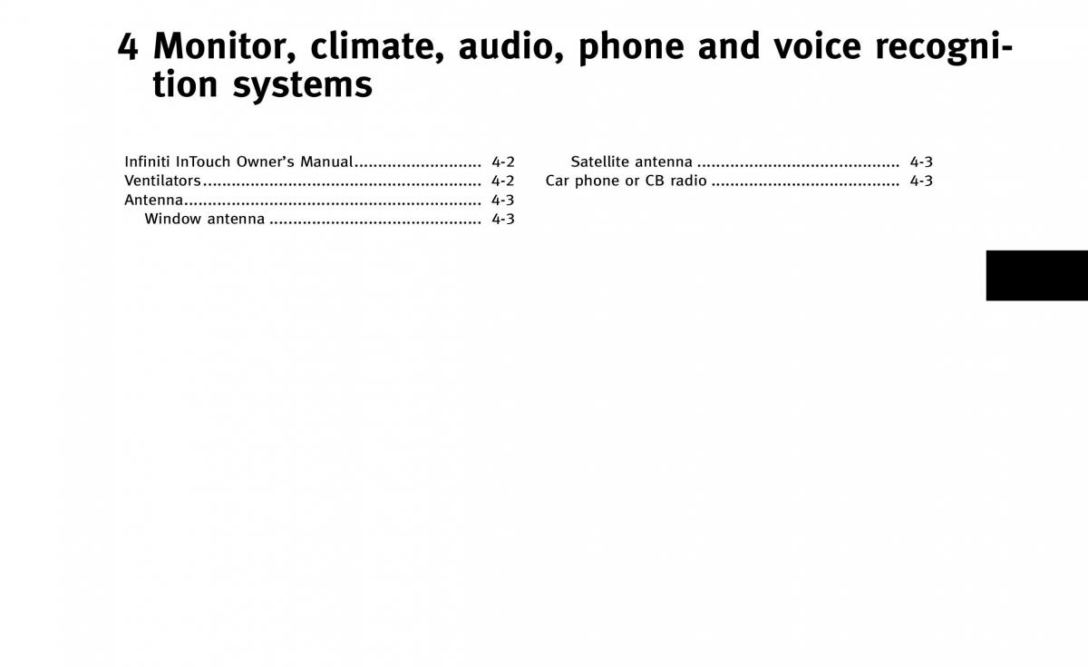 Infiniti Q50 owners manual / page 168