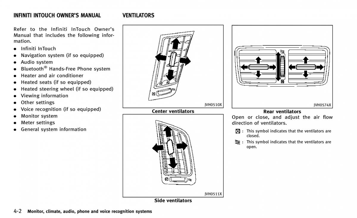 Infiniti Q50 owners manual / page 169