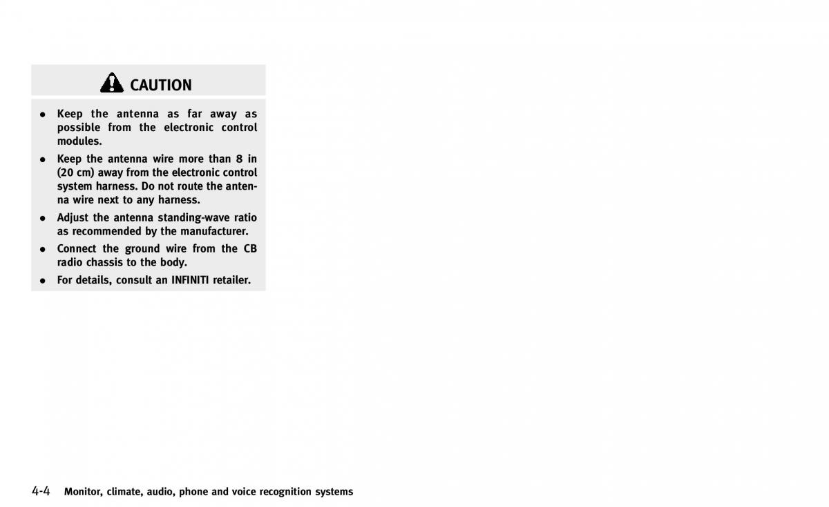 Infiniti Q50 owners manual / page 171