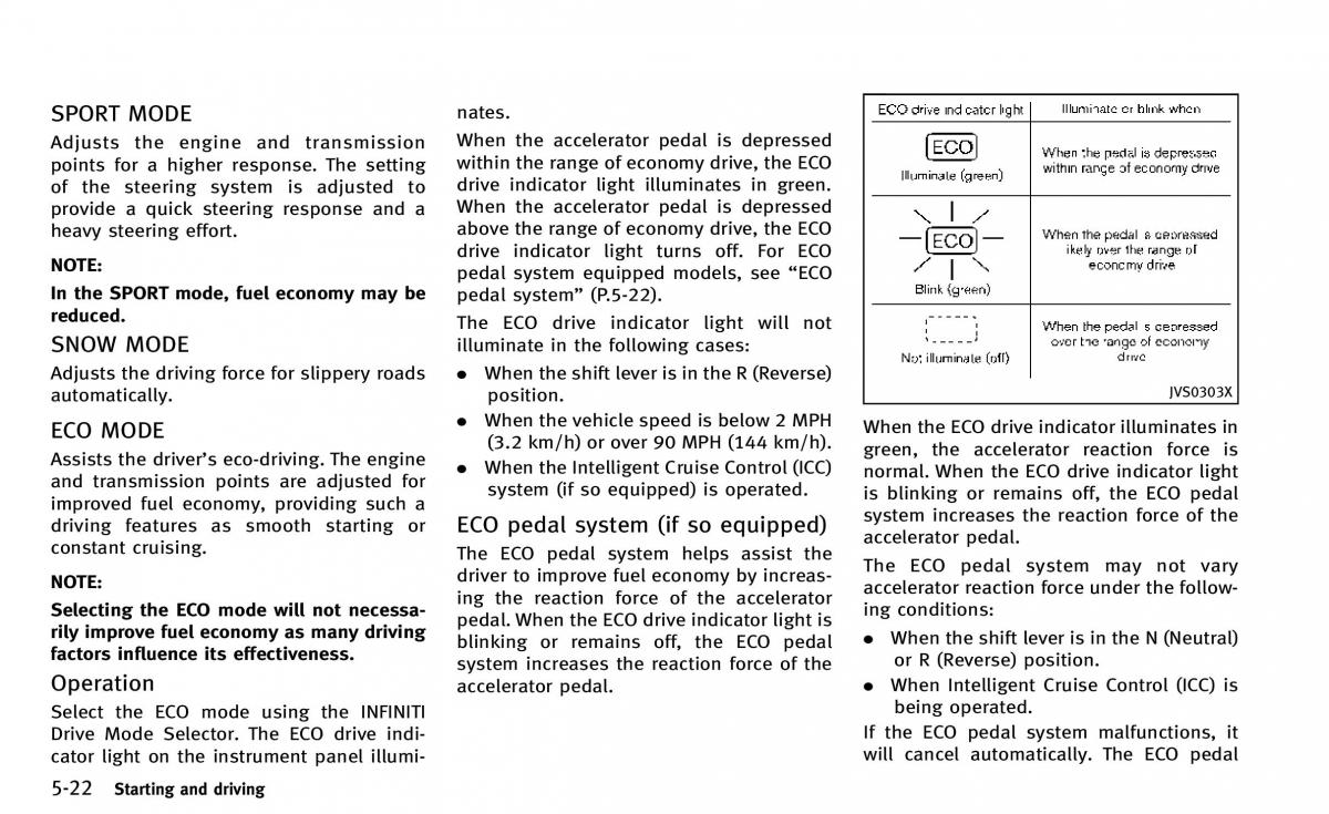 Infiniti Q50 owners manual / page 193