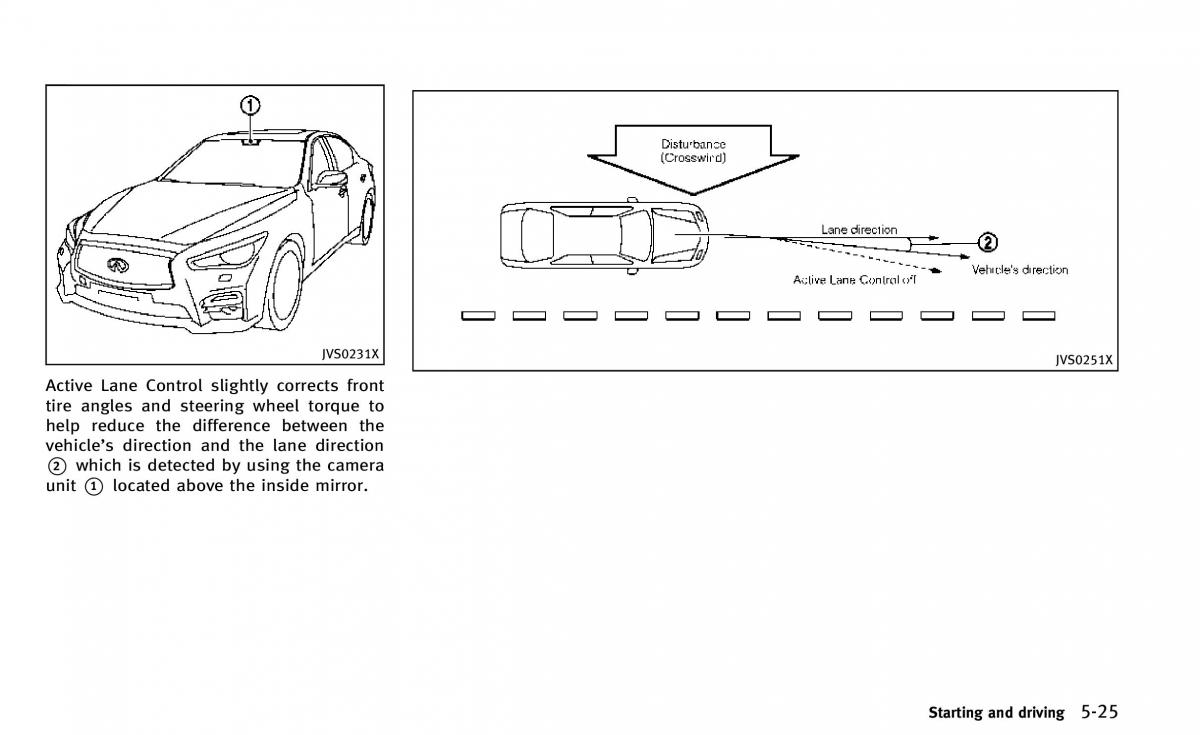 Infiniti Q50 owners manual / page 196