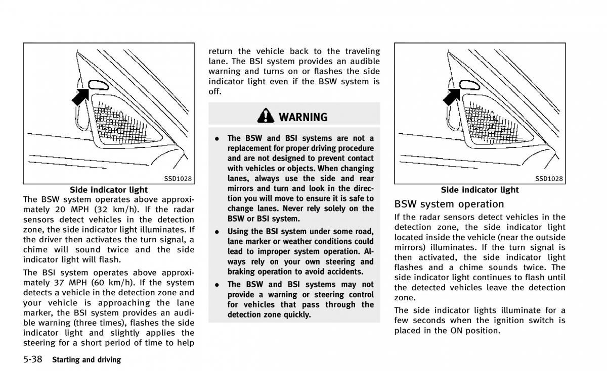 Infiniti Q50 owners manual / page 209