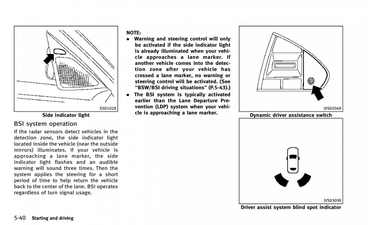 Infiniti Q50 owners manual / page 211