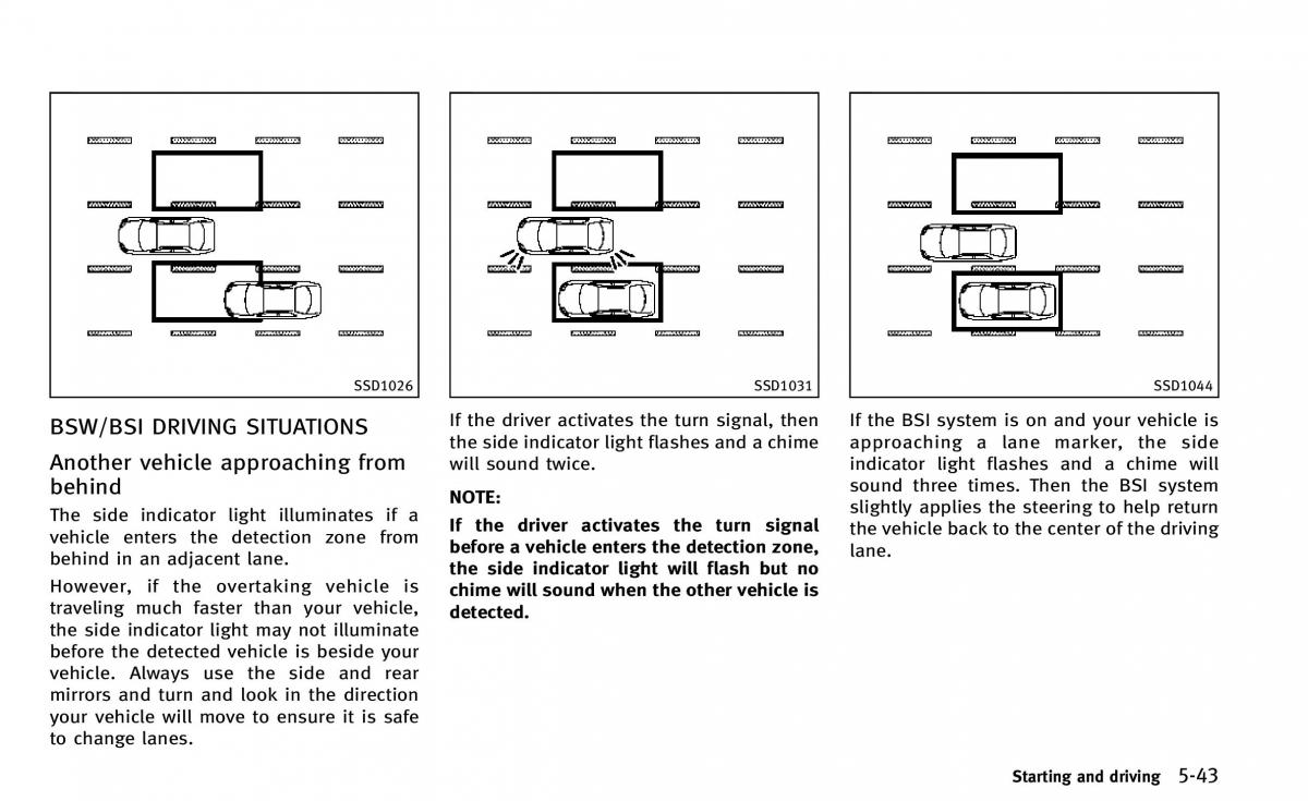 Infiniti Q50 owners manual / page 214