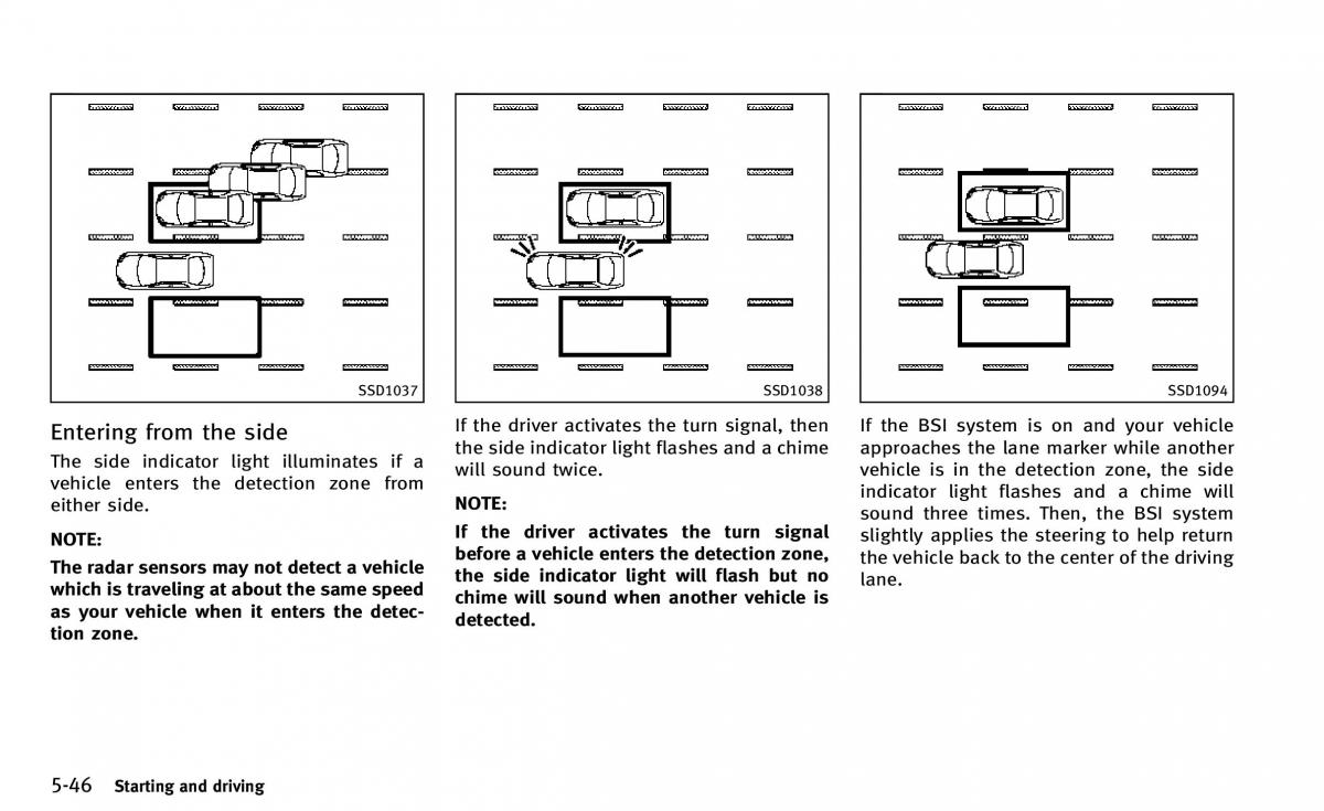 Infiniti Q50 owners manual / page 217