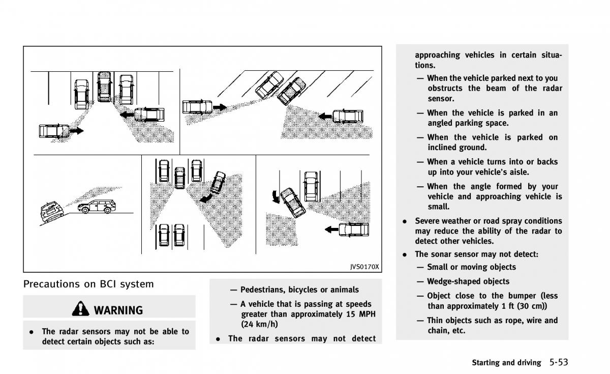 Infiniti Q50 owners manual / page 224