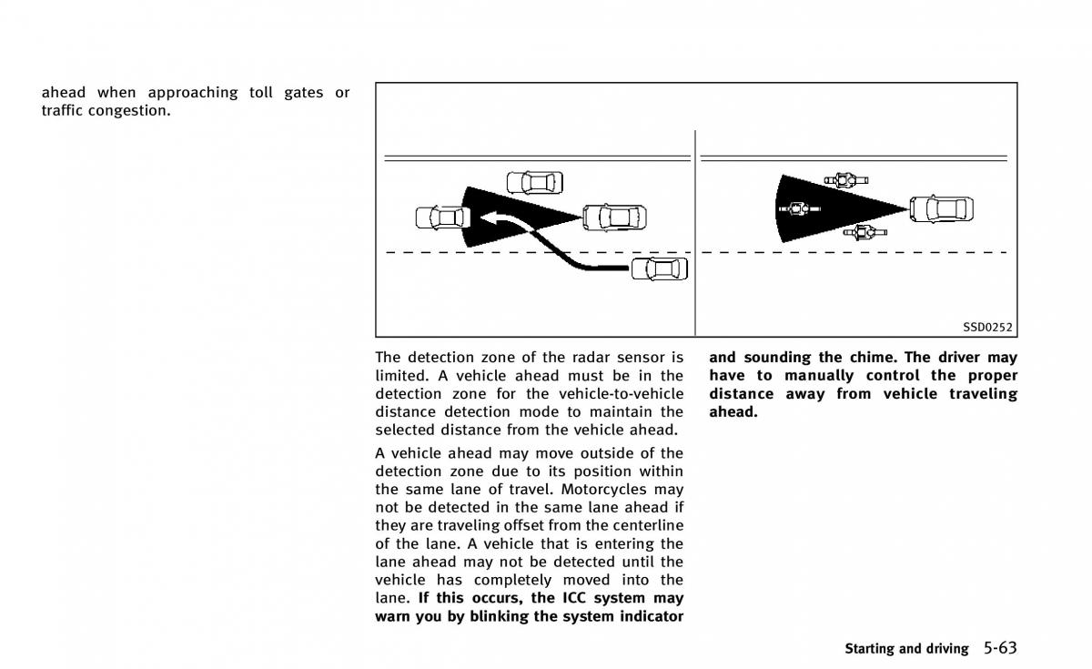 Infiniti Q50 owners manual / page 234