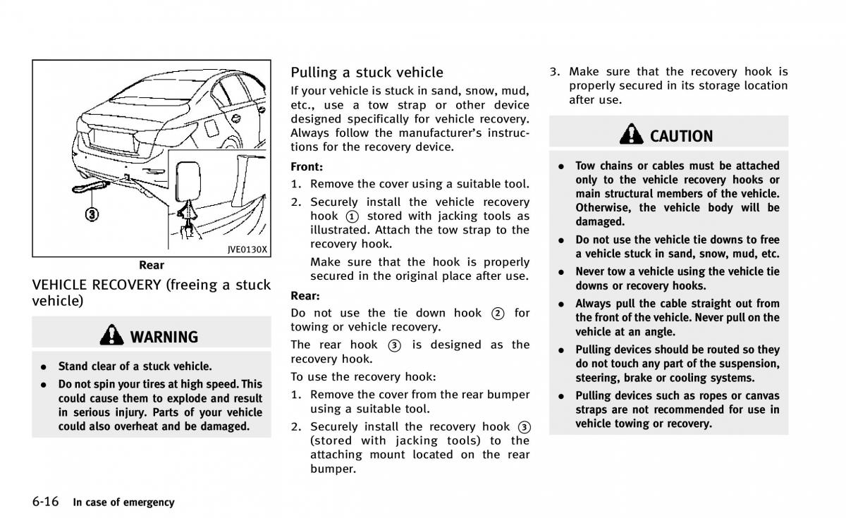 Infiniti Q50 owners manual / page 301