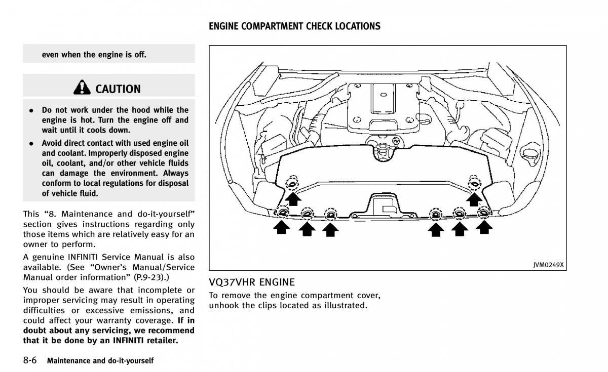 Infiniti Q50 owners manual / page 317