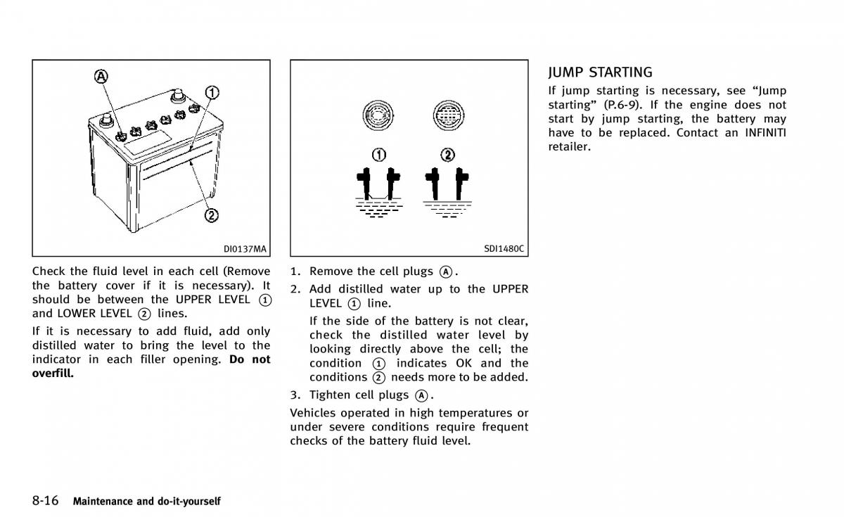 Infiniti Q50 owners manual / page 327