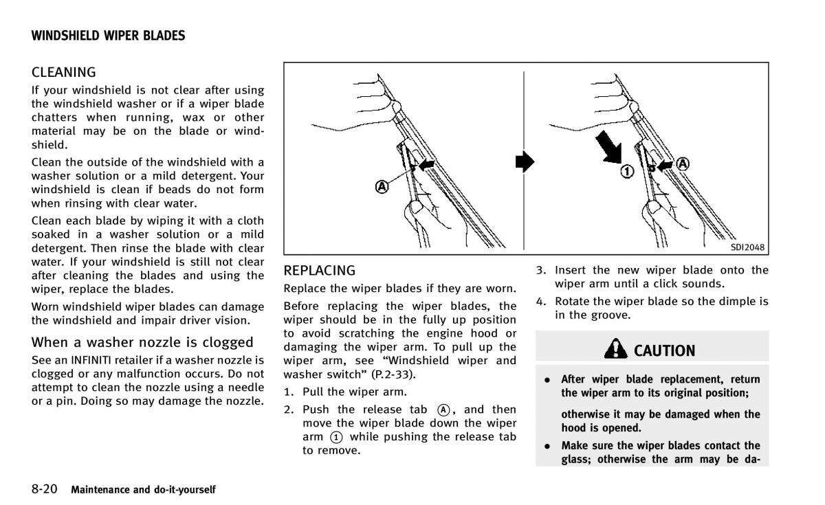 Infiniti Q50 owners manual / page 331