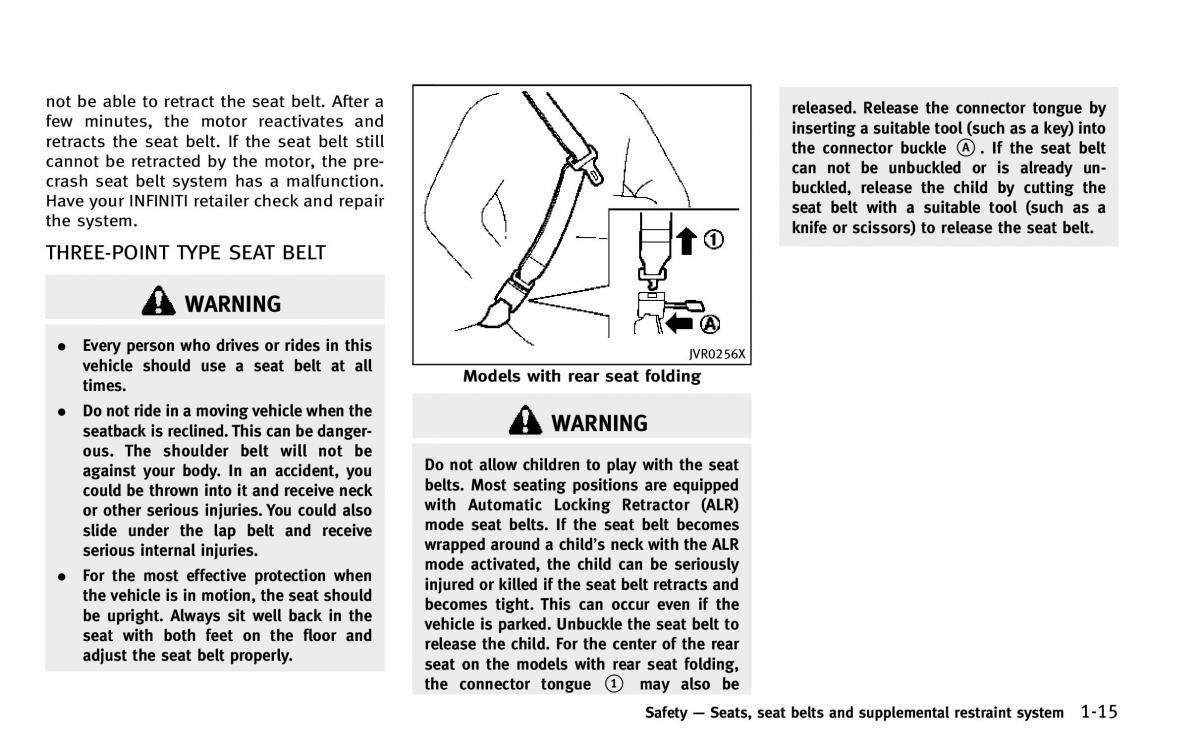 Infiniti Q50 owners manual / page 34