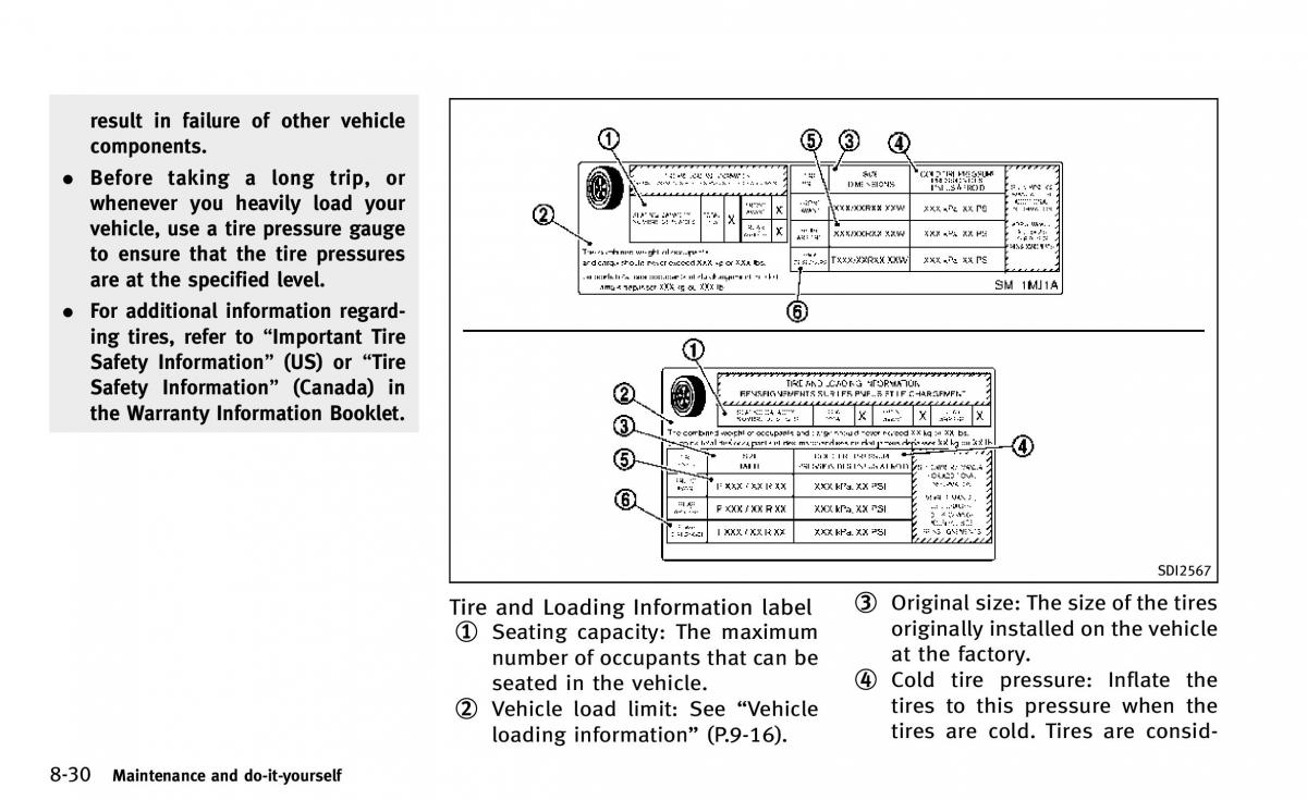 Infiniti Q50 owners manual / page 341