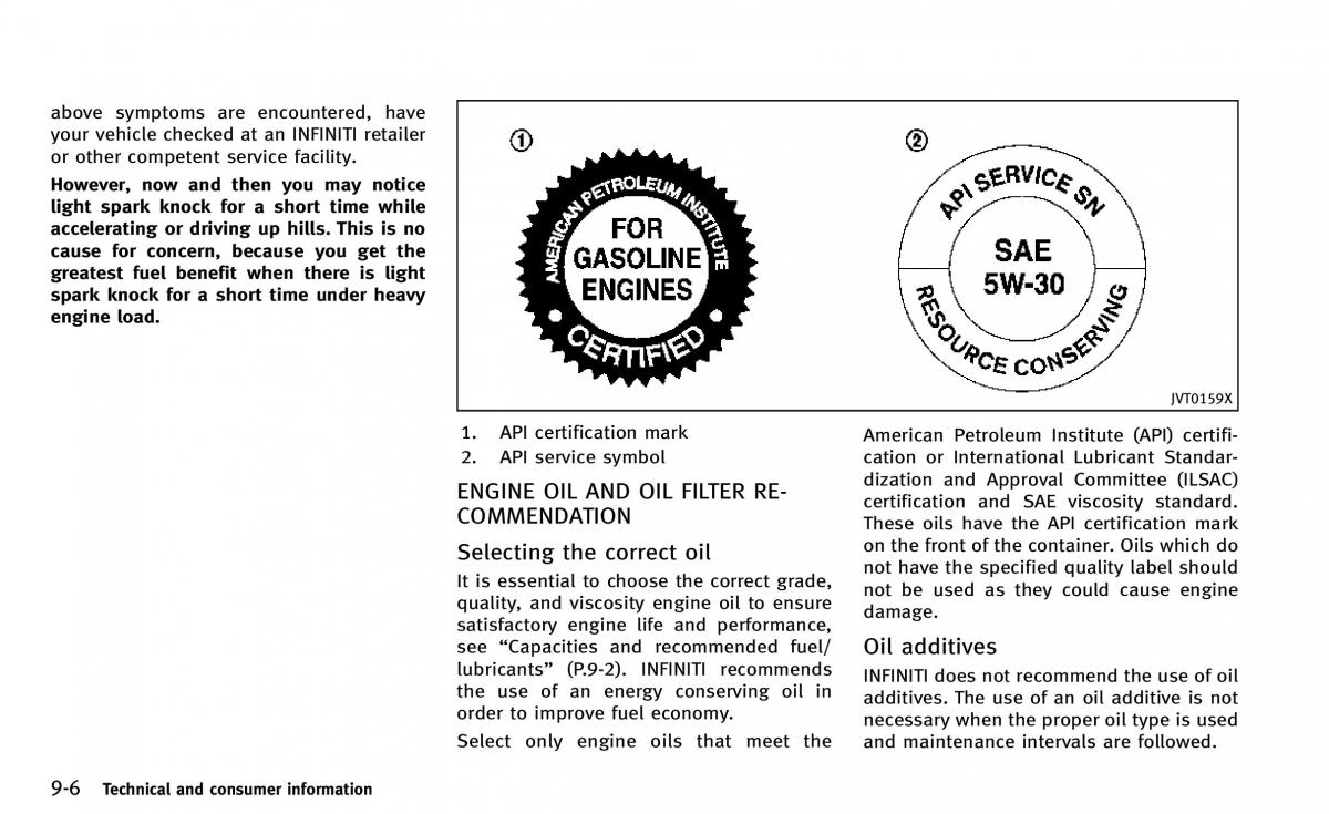 Infiniti Q50 owners manual / page 357