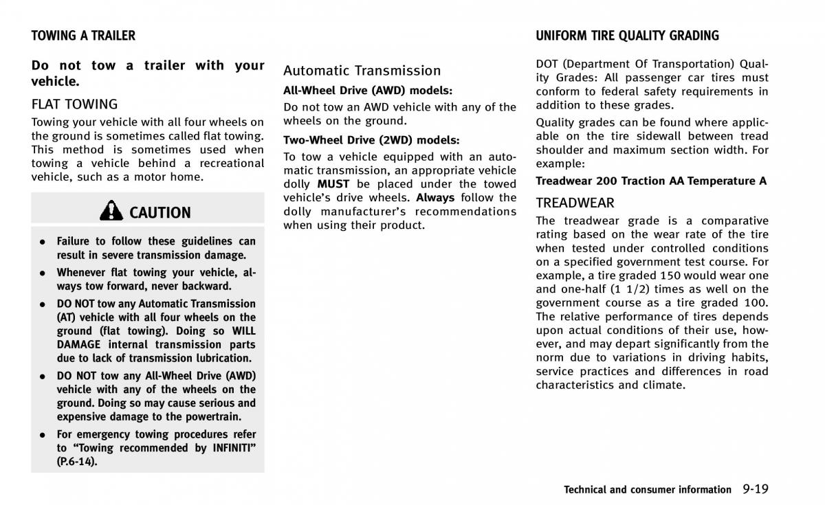 Infiniti Q50 owners manual / page 370