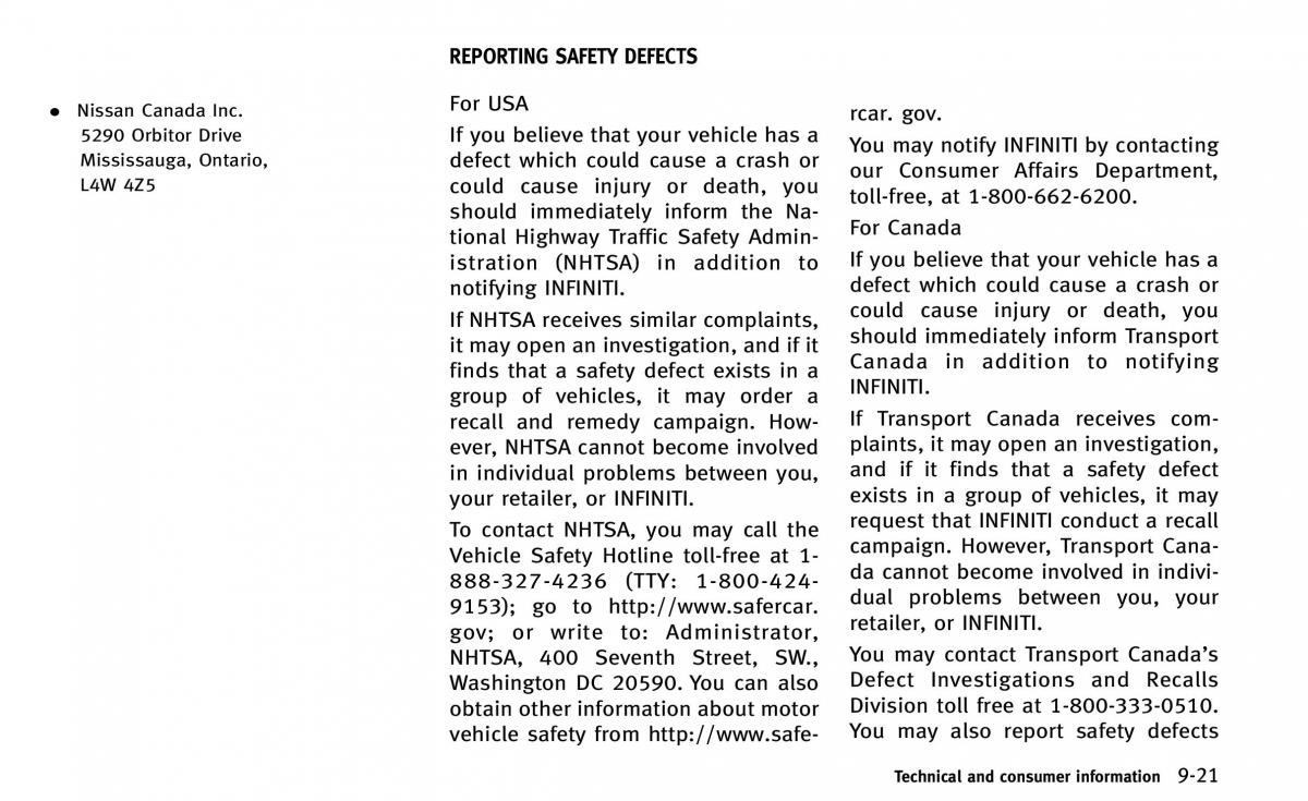 Infiniti Q50 owners manual / page 372