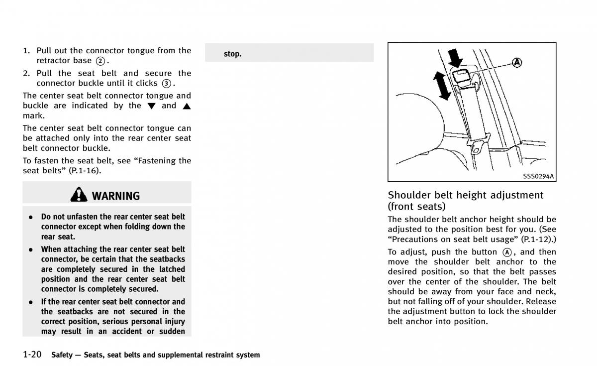 Infiniti Q50 owners manual / page 39