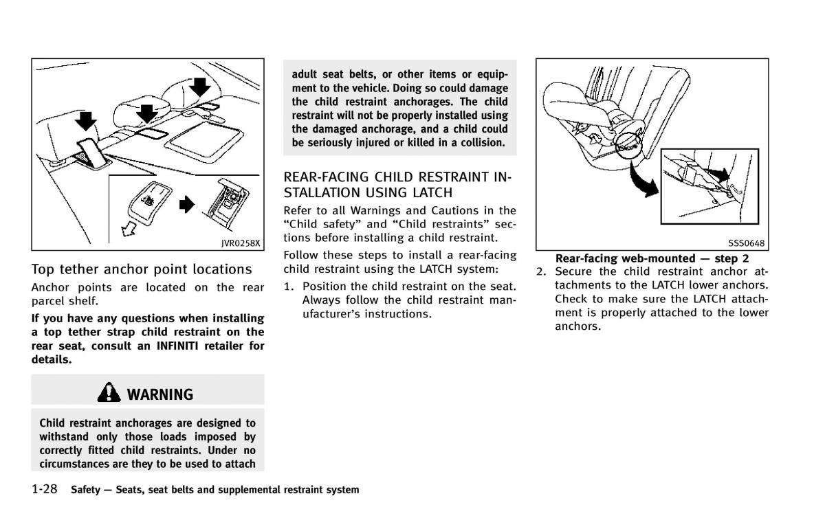 Infiniti Q50 owners manual / page 47