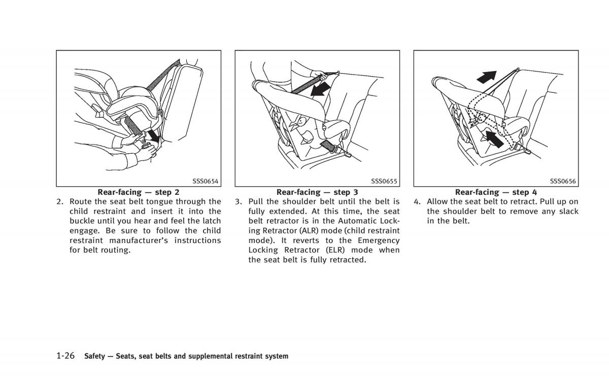 Infiniti Q50 Hybrid owners manual / page 57