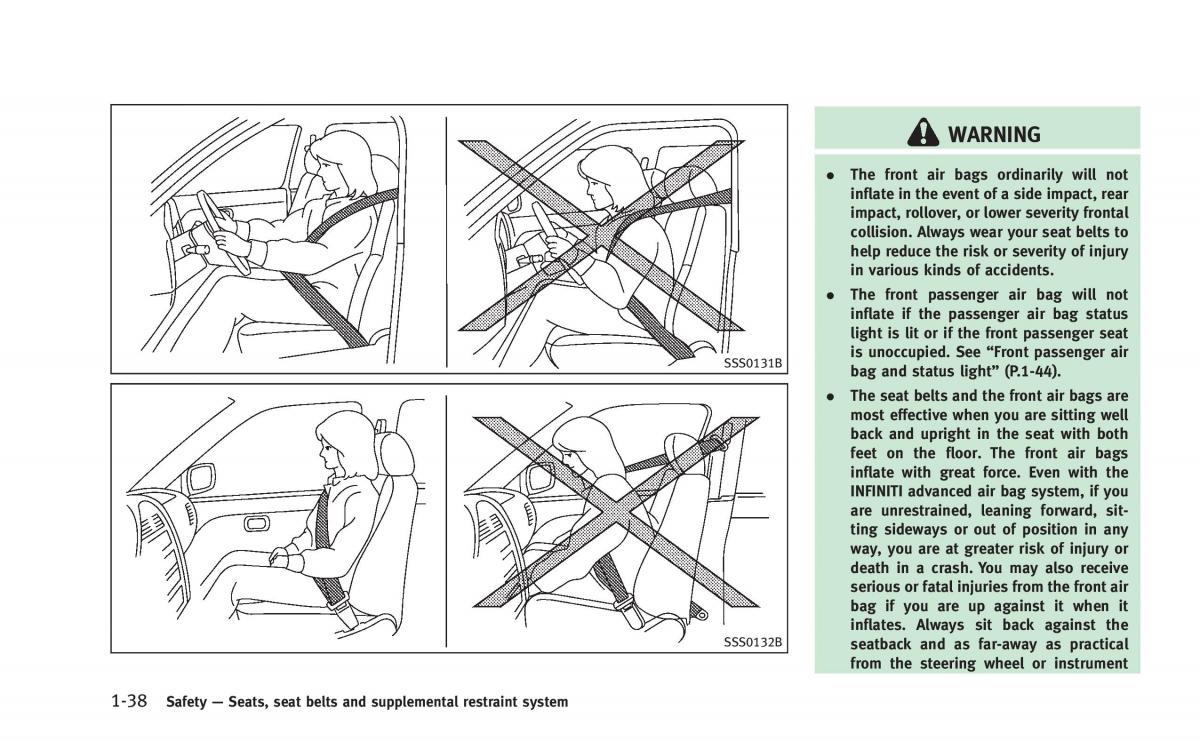 Infiniti Q50 Hybrid owners manual / page 69