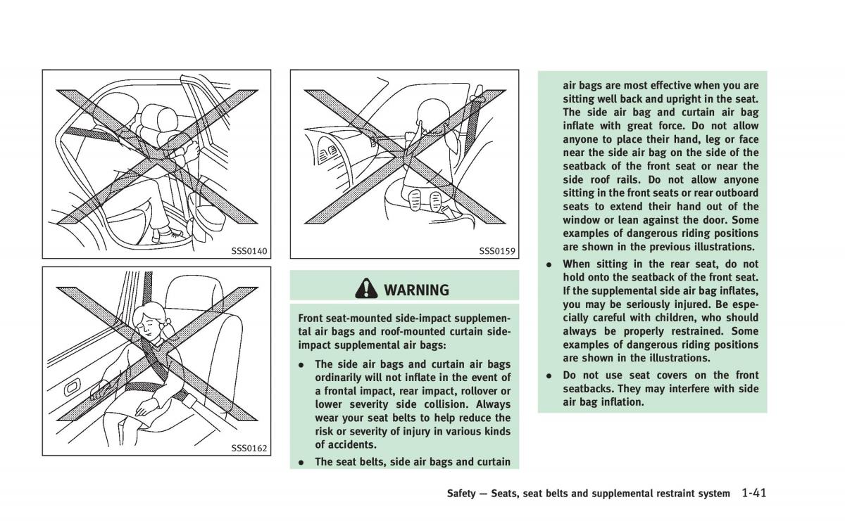 Infiniti Q50 Hybrid owners manual / page 72