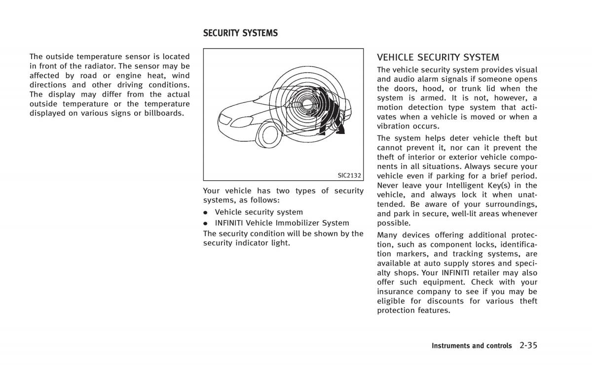 Infiniti Q50 Hybrid owners manual / page 118