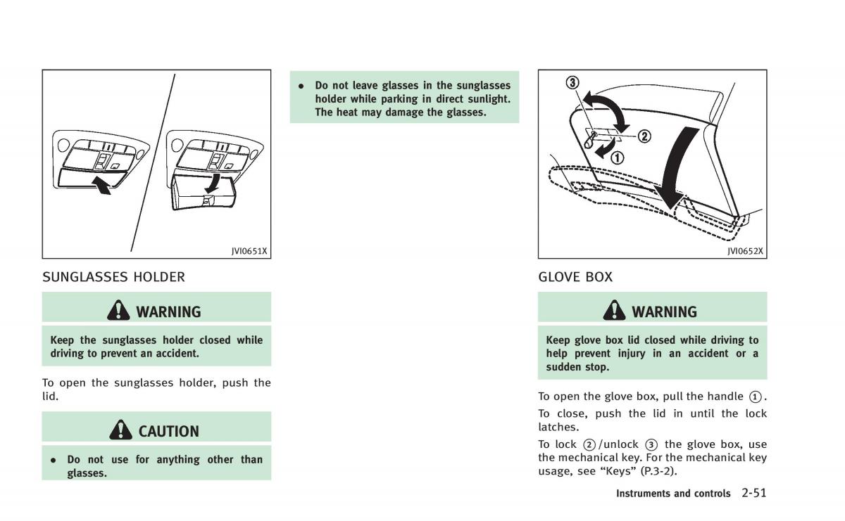 Infiniti Q50 Hybrid owners manual / page 134