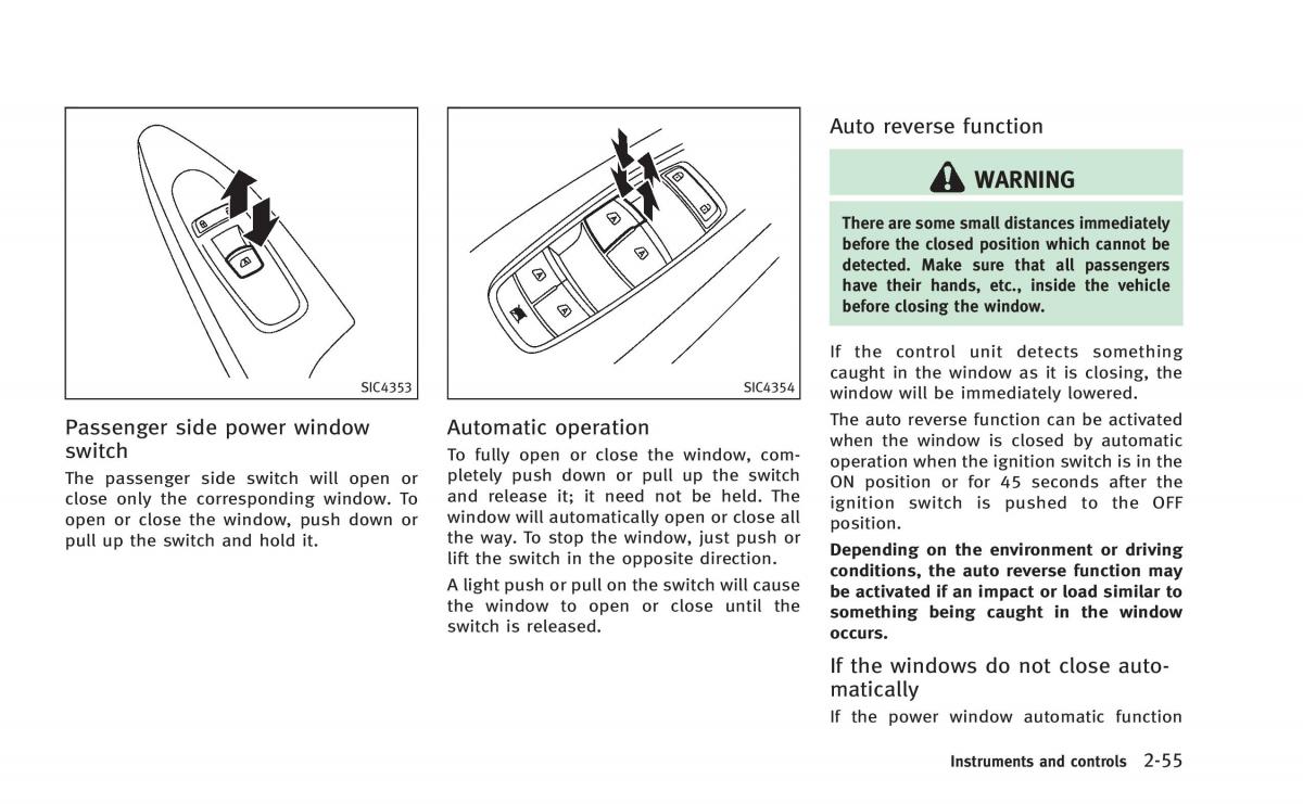 Infiniti Q50 Hybrid owners manual / page 138