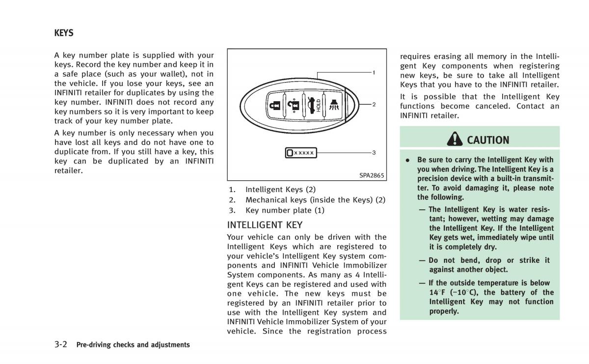 Infiniti Q50 Hybrid owners manual / page 151