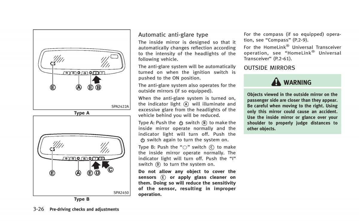 Infiniti Q50 Hybrid owners manual / page 175