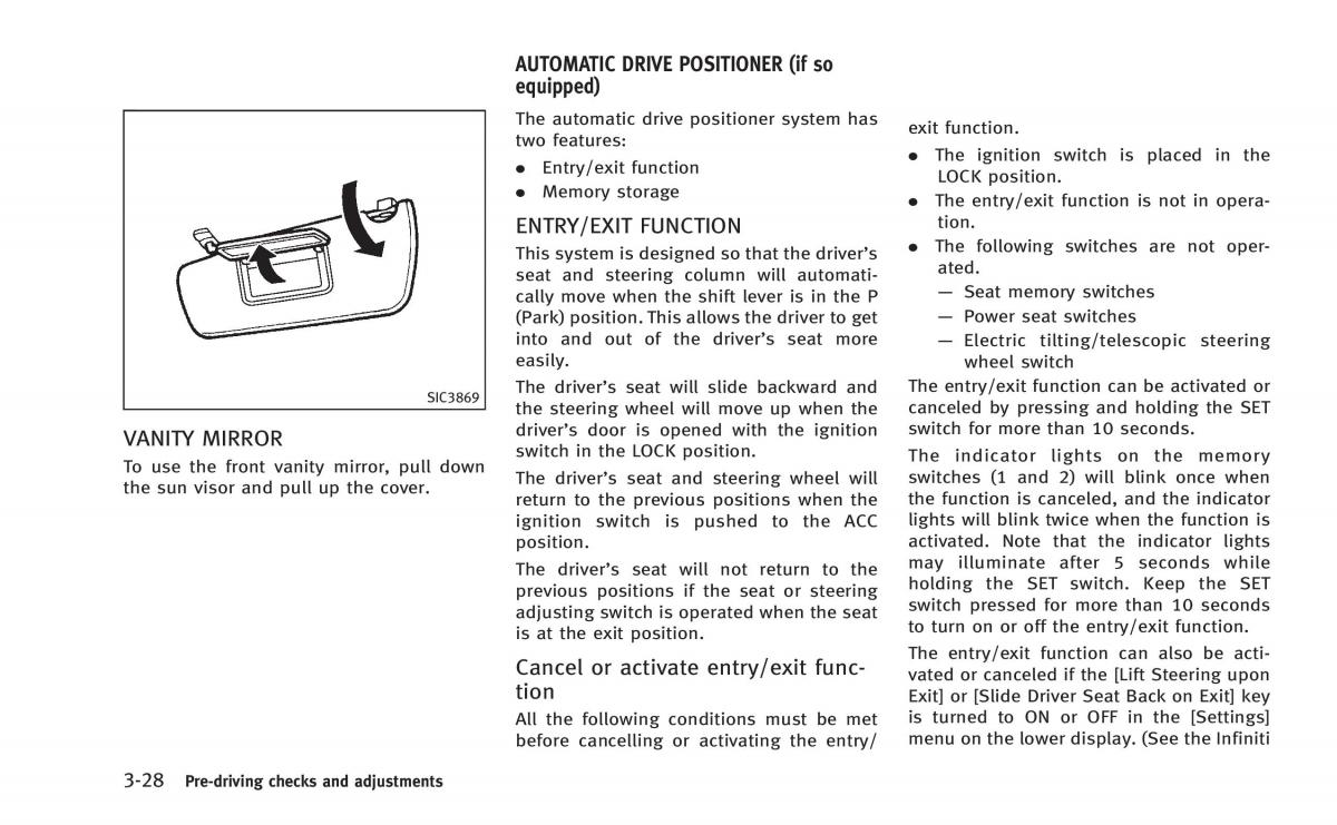 Infiniti Q50 Hybrid owners manual / page 177