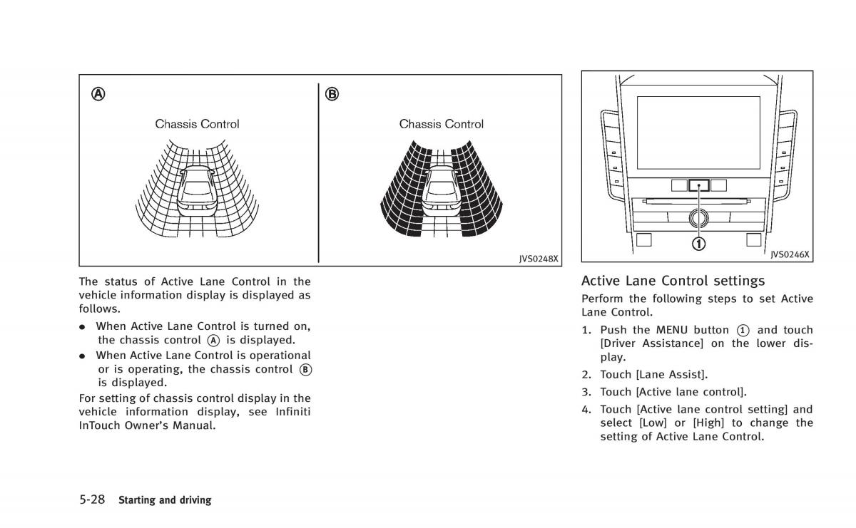 Infiniti Q50 Hybrid owners manual / page 213