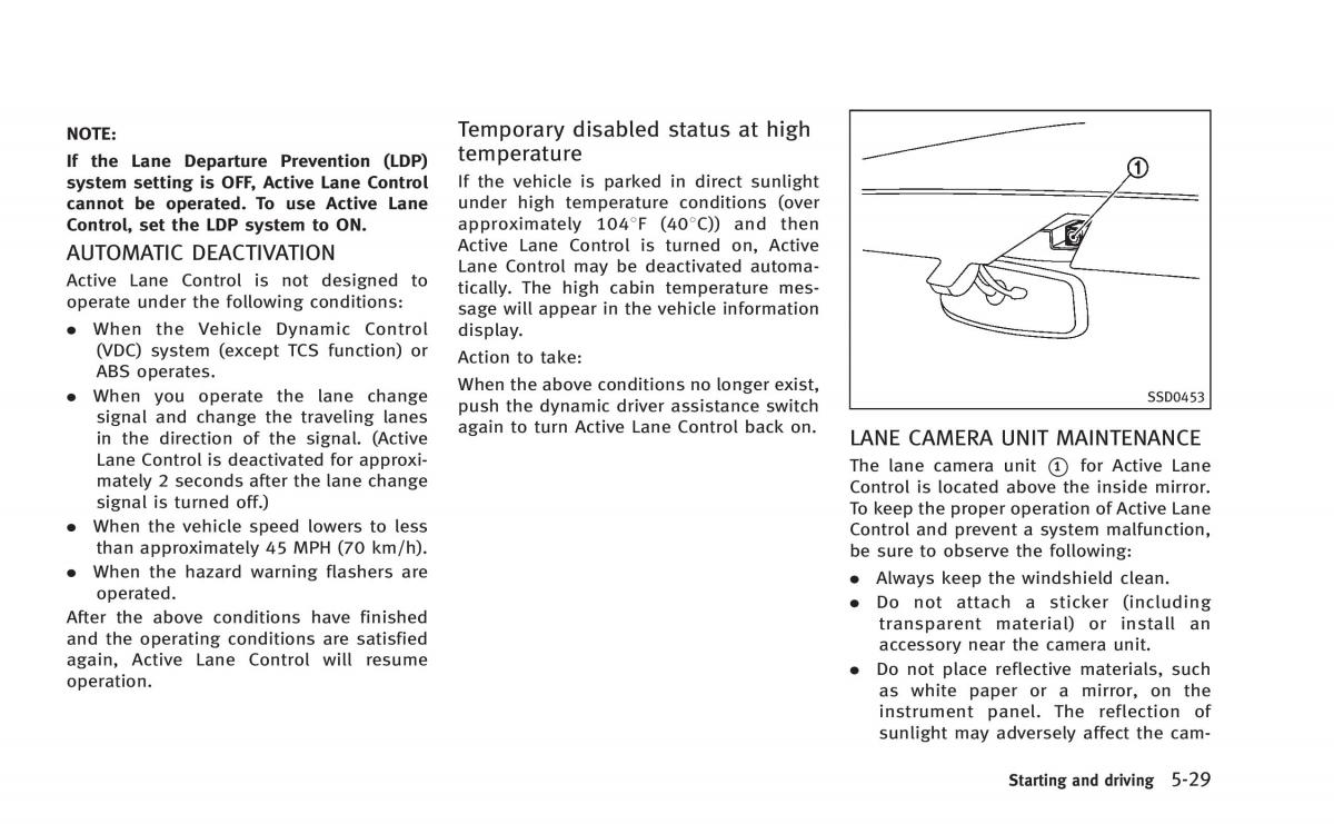 Infiniti Q50 Hybrid owners manual / page 214