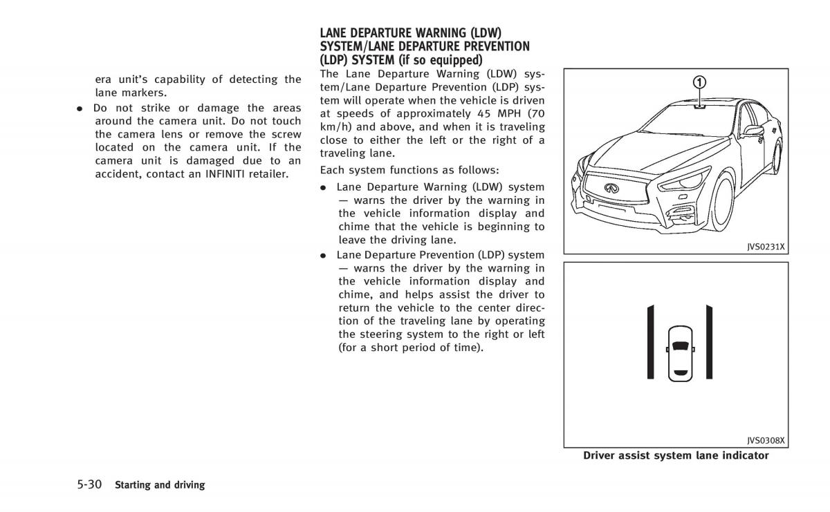 Infiniti Q50 Hybrid owners manual / page 215