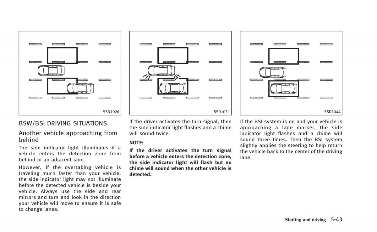 Infiniti Q50 Hybrid owners manual / page 228