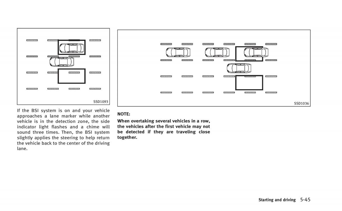 Infiniti Q50 Hybrid owners manual / page 230