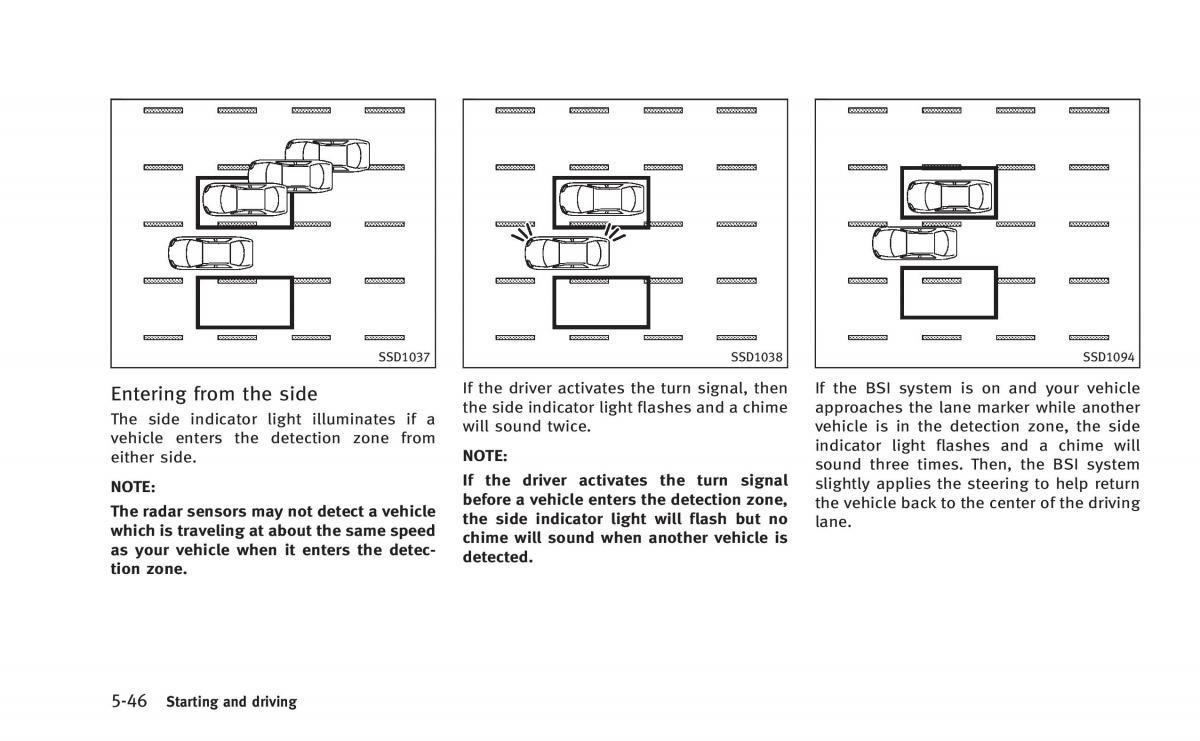 Infiniti Q50 Hybrid owners manual / page 231