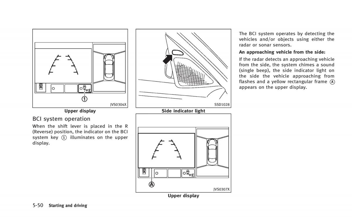 Infiniti Q50 Hybrid owners manual / page 235