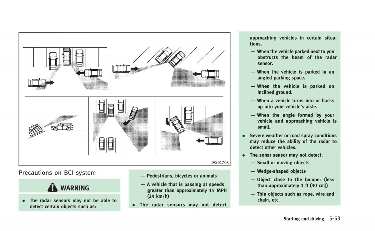 Infiniti Q50 Hybrid owners manual / page 238