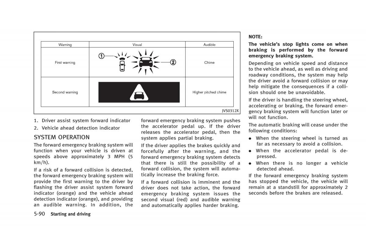 Infiniti Q50 Hybrid owners manual / page 275