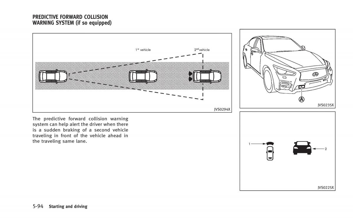 Infiniti Q50 Hybrid owners manual / page 279