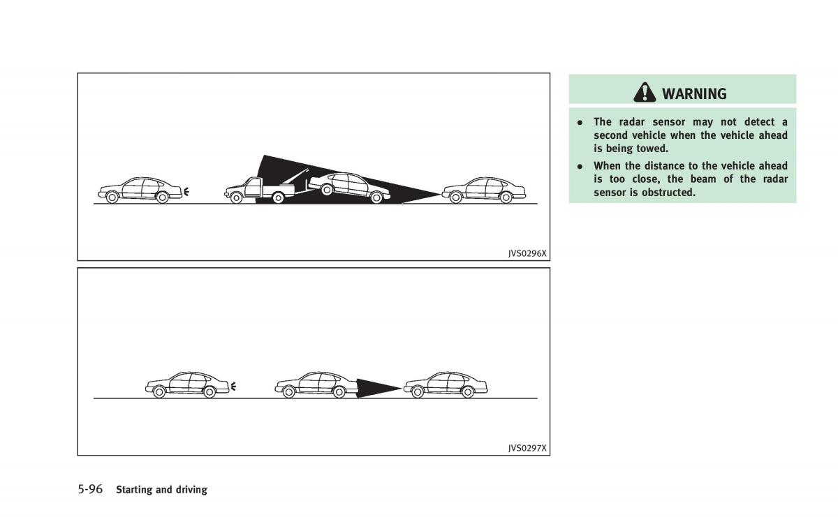 Infiniti Q50 Hybrid owners manual / page 281